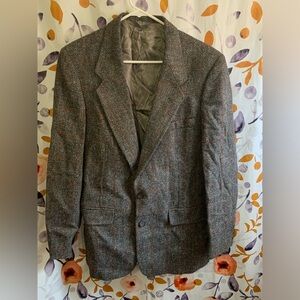Gentry Trimmer Fit Tweed Blazer Sz 42R
